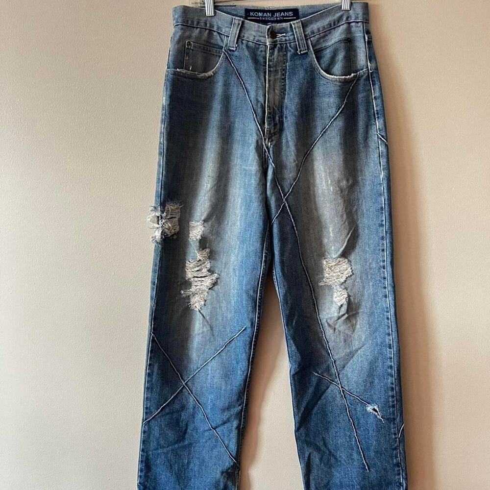 Mens vintage koman jeans size 32x 34